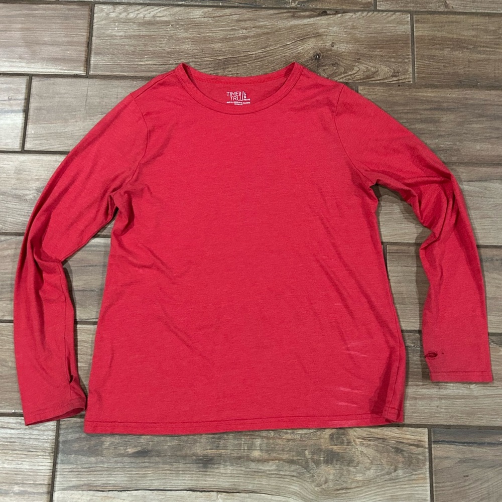 Red long sleeve